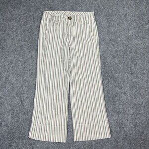 CAbi Pants Womens Size 2 Striped Convertible Island Trouser #5870